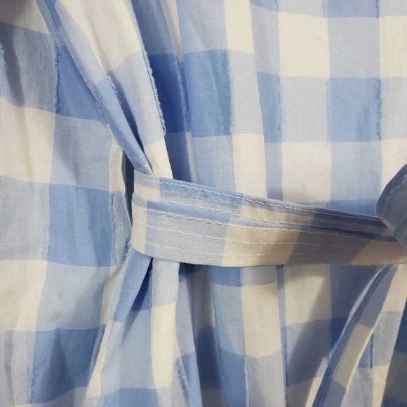 PERSIFOR S SMALL Poppy Checked Gingham Plaid Dress - Picture 5 of 11